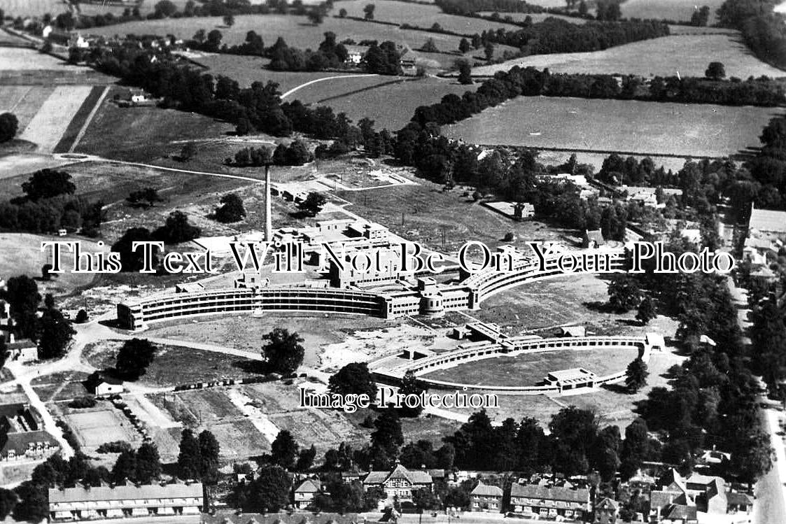 LO 1325 - County Sanatorium Hospital, Harefield, Air Aerial View, London