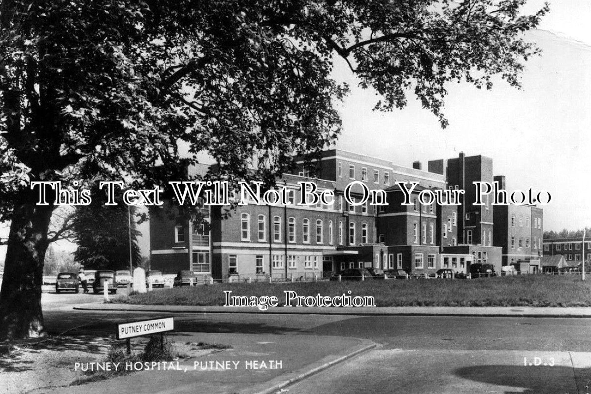 LO 1341 - Putney Hospital, Putney Heath, London