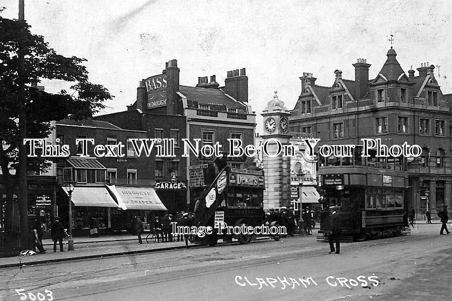 LO 1355 - Clapham Cross, London c1928