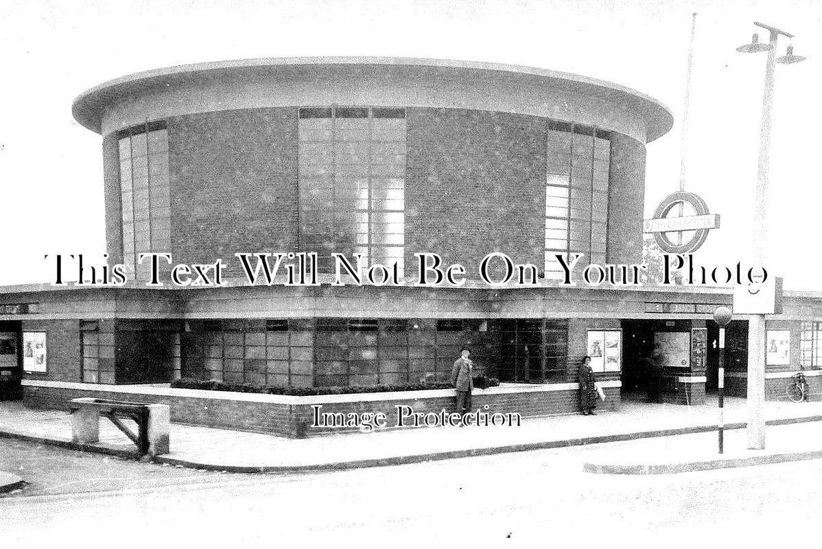 LO 1361 - Arnos Grove Underground Tube Station, Enfield, London