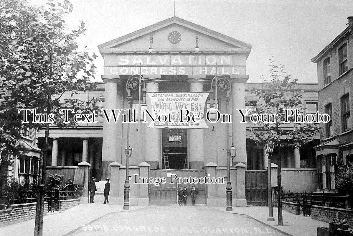 LO 137 - Salvation Congress Hall, Lower Clapton Road, London