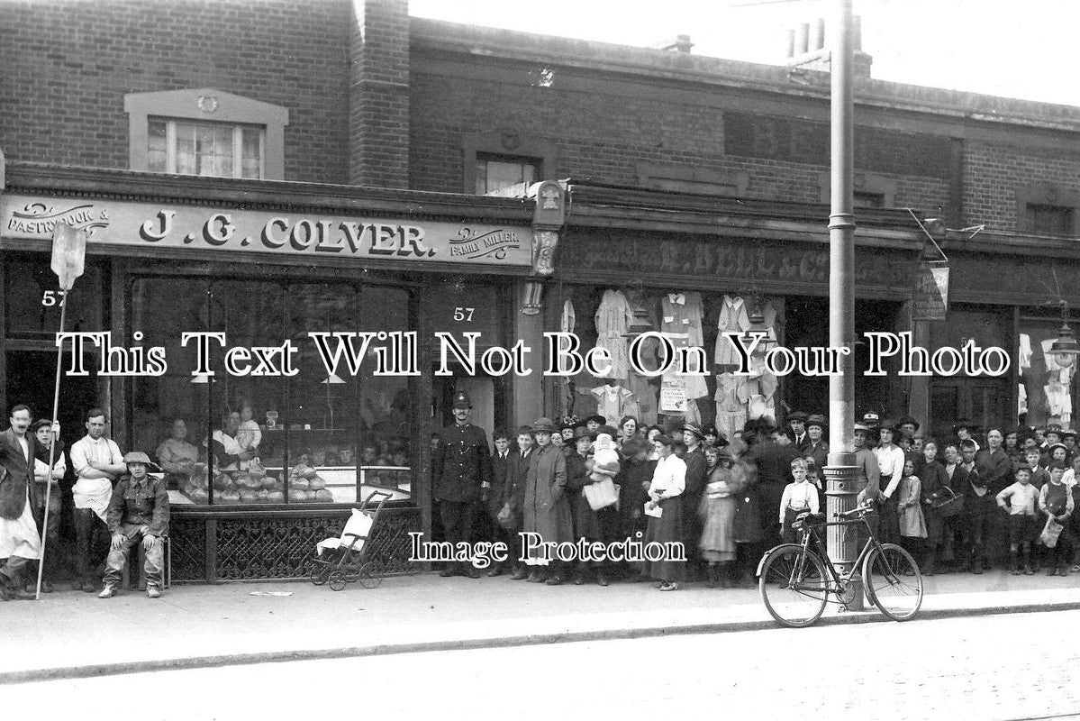 LO 1395 - Colver Pastrycook, Miller, Woolwich, Greenwich, London c1910