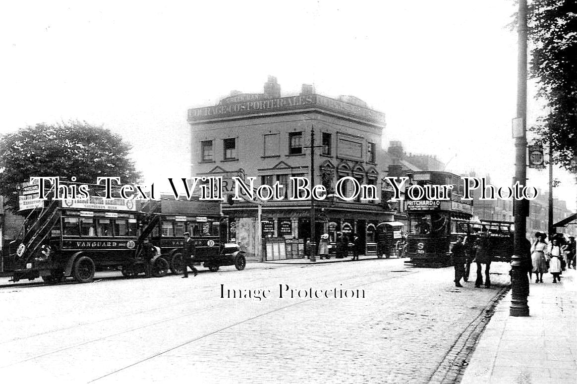LO 1406 - Green Man, Leytonstone, London c1911