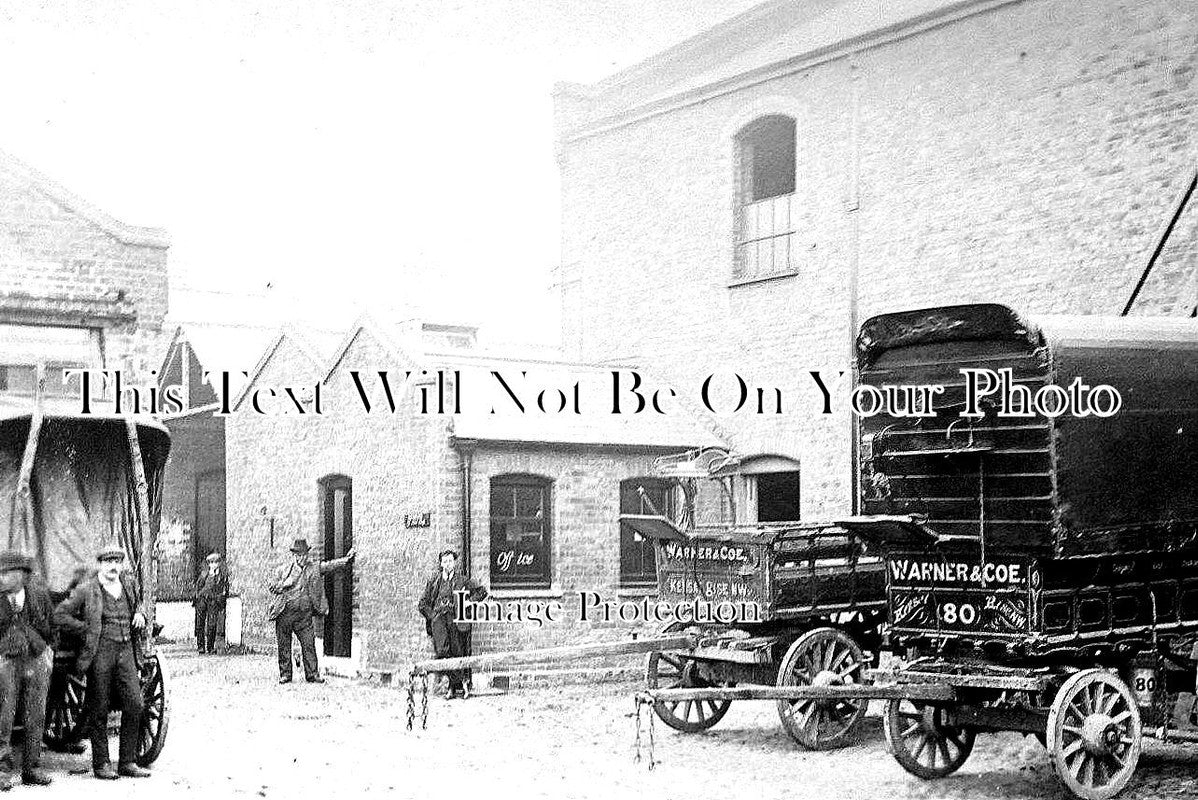 LO 1410 - Warner & Coe Wagons & Yard Kensal Rise, London