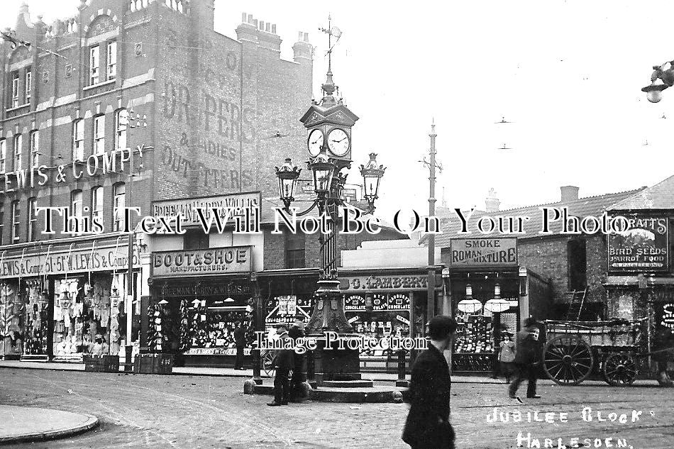 LO 1430 - Jubilee Clock, Harlesden, London