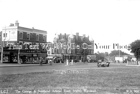 LO 1436 - The George & South Road, Wanstead, Redbridge, London c1937
