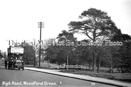 LO 1450 - High Road, Woodford Green, Redbridge, London c1918