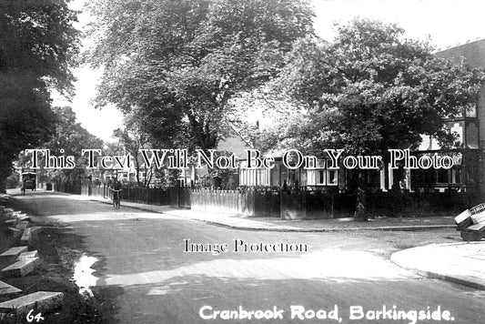 LO 1454 - Cranbrook Road, Barkingside, Redbridge, London c1926