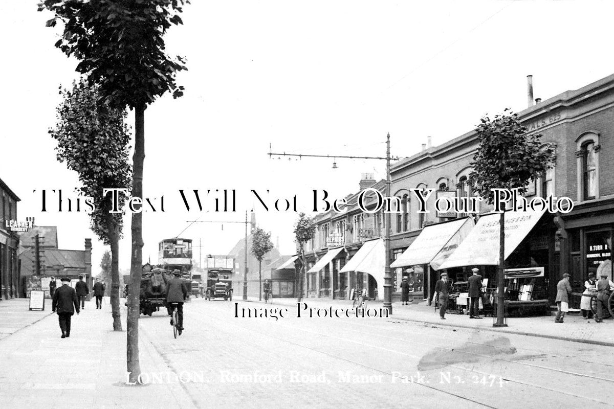 LO 1478 - Romford Road, Manor Park, Newham, London c1910