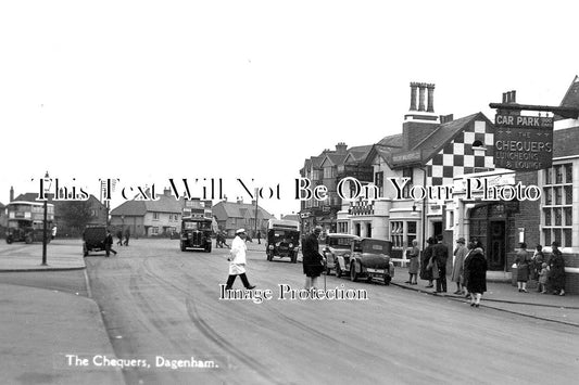 LO 1500 - The Chequers, Dagenham,  Barking & Dagenham, London c1913