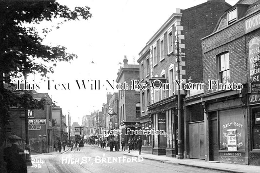 LO 1535 - High Street, Brentford, Hounslow, London c1907