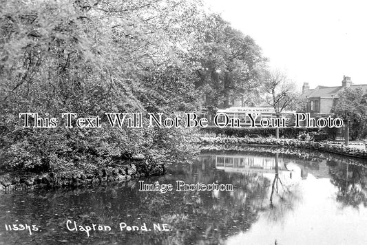 LO 1541 - Clapton Pond, Hackney, London c1927