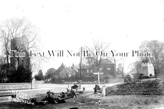 LO 1554 - War Memorial, Heston, Hounslow, London
