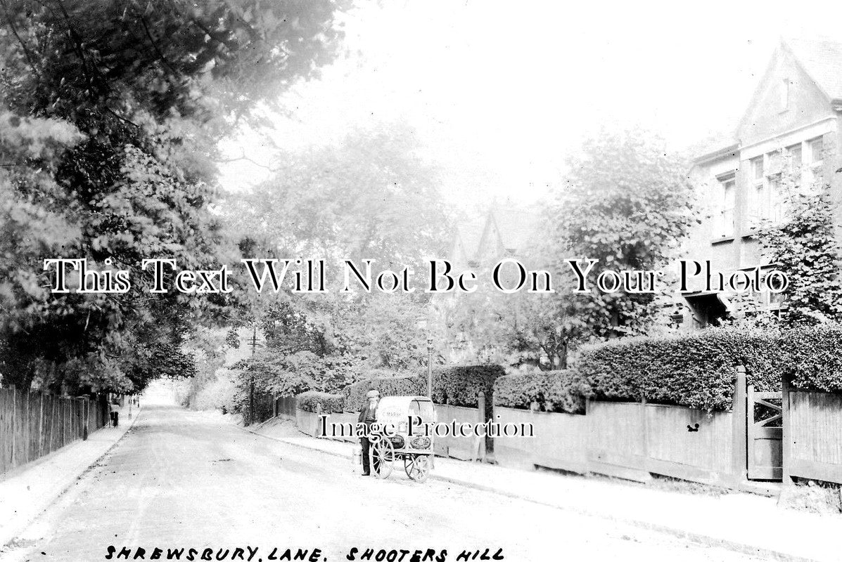 LO 1580 - Shrewsbury Lane, Shooters Hill, Greenwich, London c1905