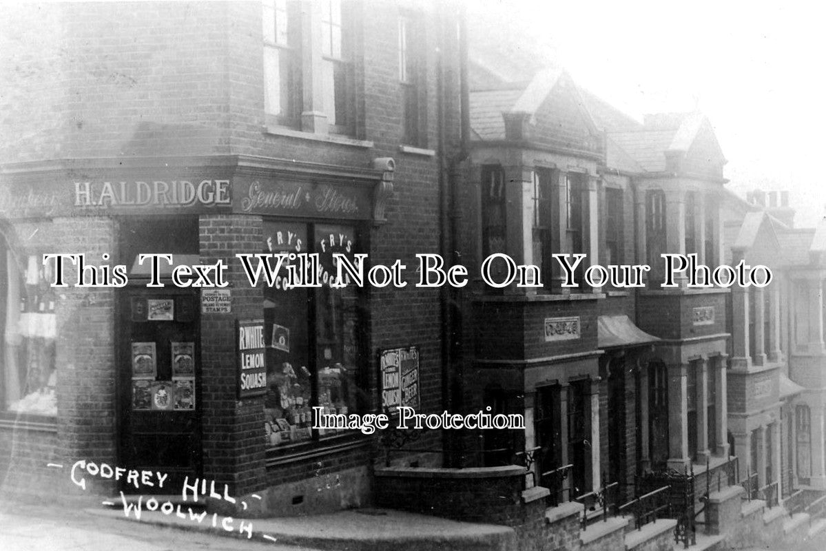 LO 1602 - Godfrey Hill, Woolwich, Greenwich, London c1910