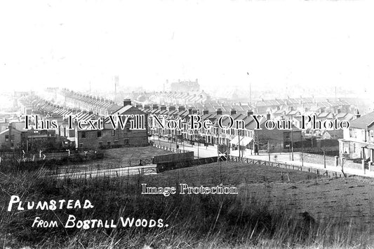 LO 1623 - Plumstead From Bostall Woods, Greenwich, London c1913