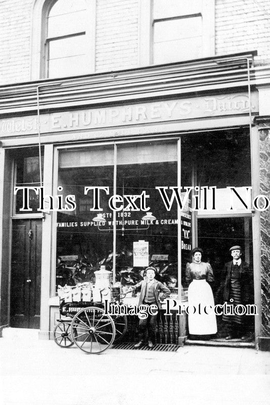 LO 1624 - Dairy Shopfront, Belsize Road, Hampstead, London