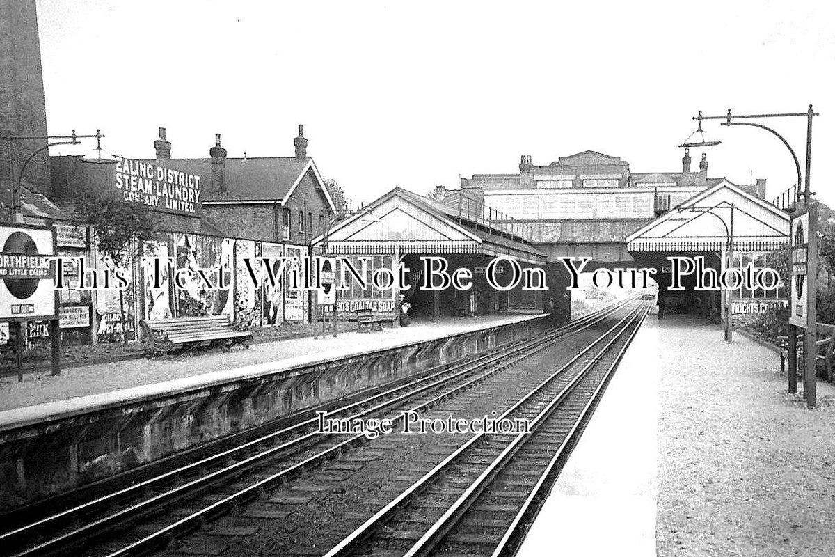 LO 1629 - Northfields & Little Ealing Underground Tube Station, London