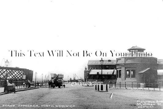 LO 1632 - Ferry Approach, Woolwich, Greenwich, London c1906