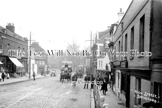 LO 1662 - High Street, Brentford, Hounslow, London c1910