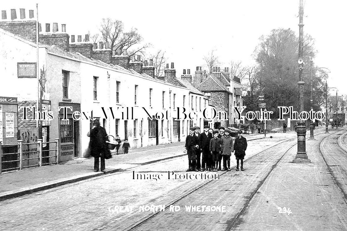 LO 1664 - Great North Road, Whetstone, London