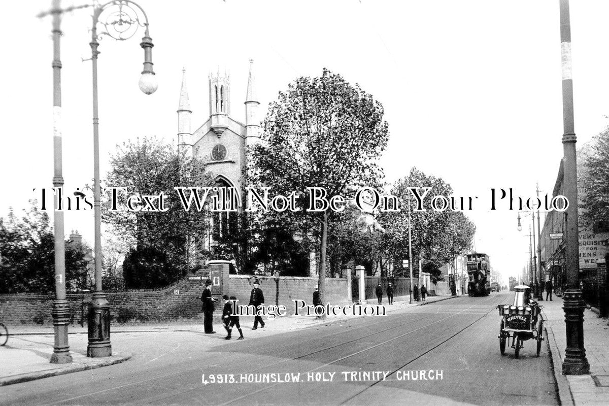 LO 1700 - Holy Trinity Church, Hounslow, London c1923