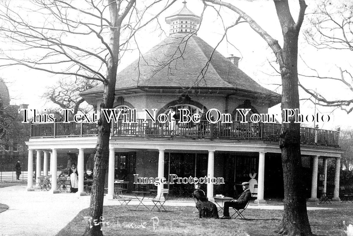 LO 1702 - Refreshment Pavilion, Greenwich, London