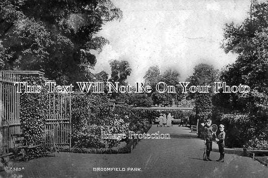 LO 174 - Broomfield Park, Palmers Green, London c1911
