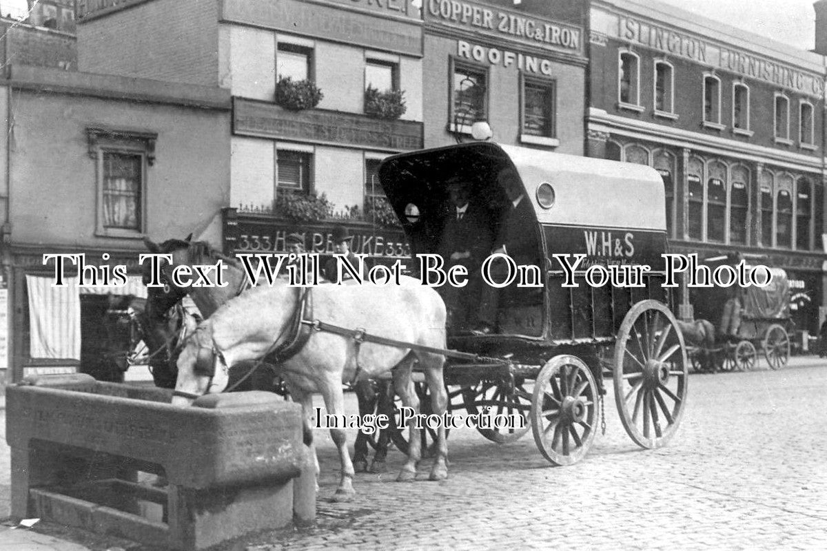 LO 1755 - Islington Green, London c1916