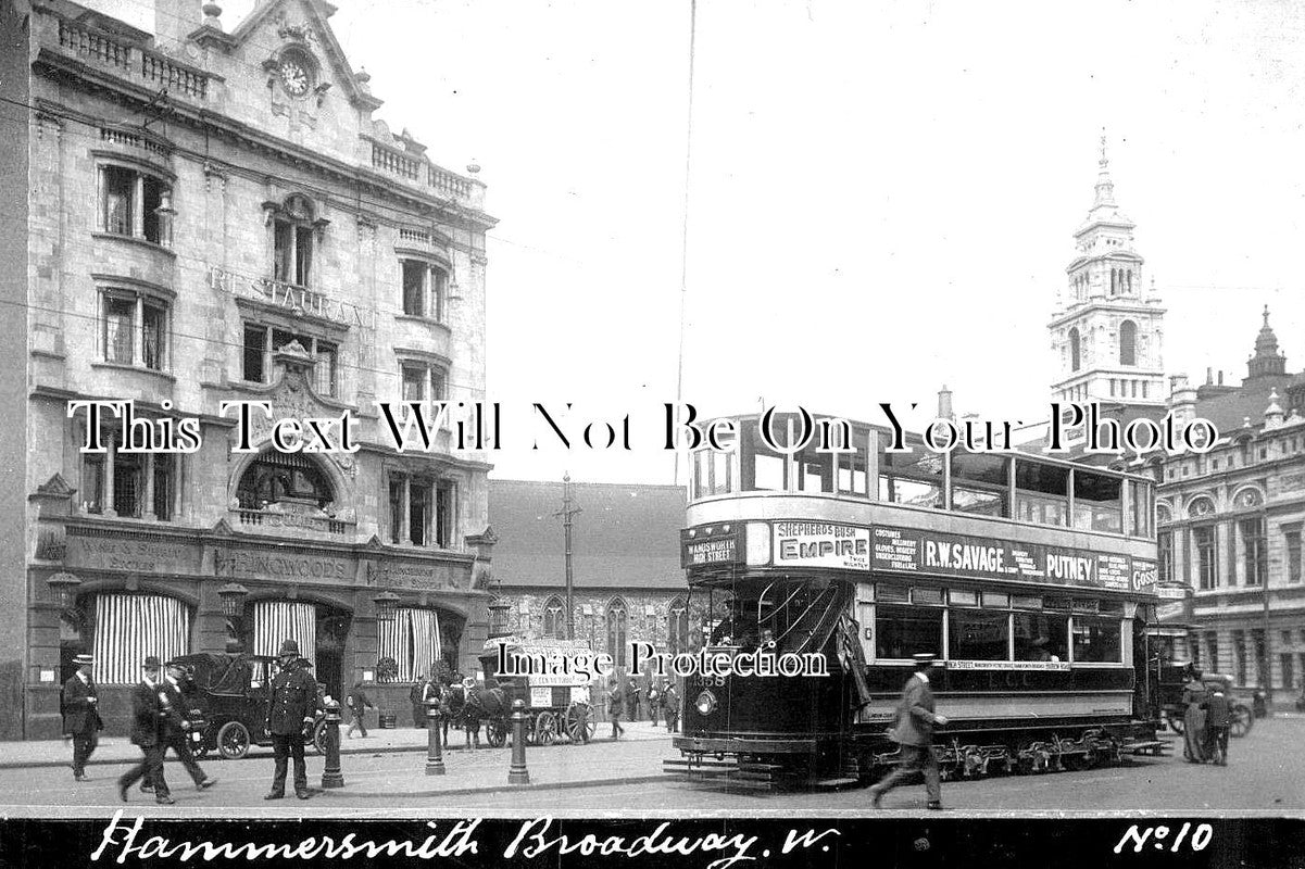 LO 1775 - The New George Pub, Hammersmith Broadway, London