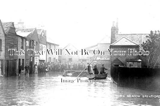 LO 1777 - Town Meadow, Brentford, Hounslow, London c1910