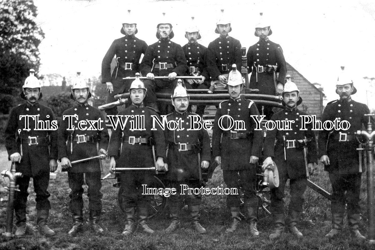 LO 1796 - Eltham Firemen, Fire Brigade, London