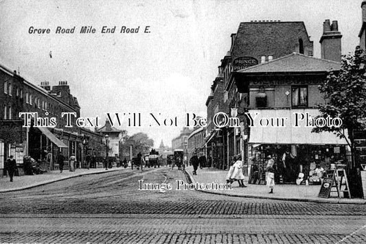 LO 182 - Grove Road Mile End Road, London c1906
