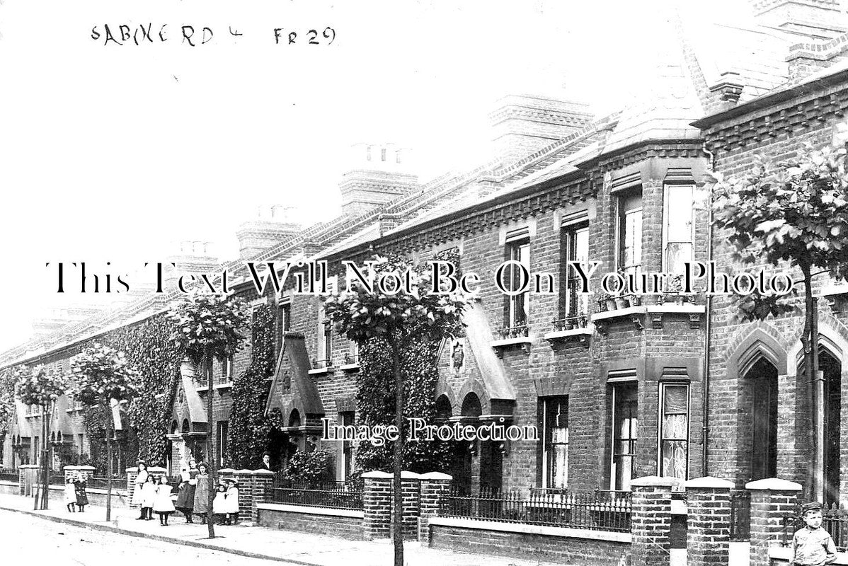 LO 1826 - Sabine Road, Battersea, London c1908