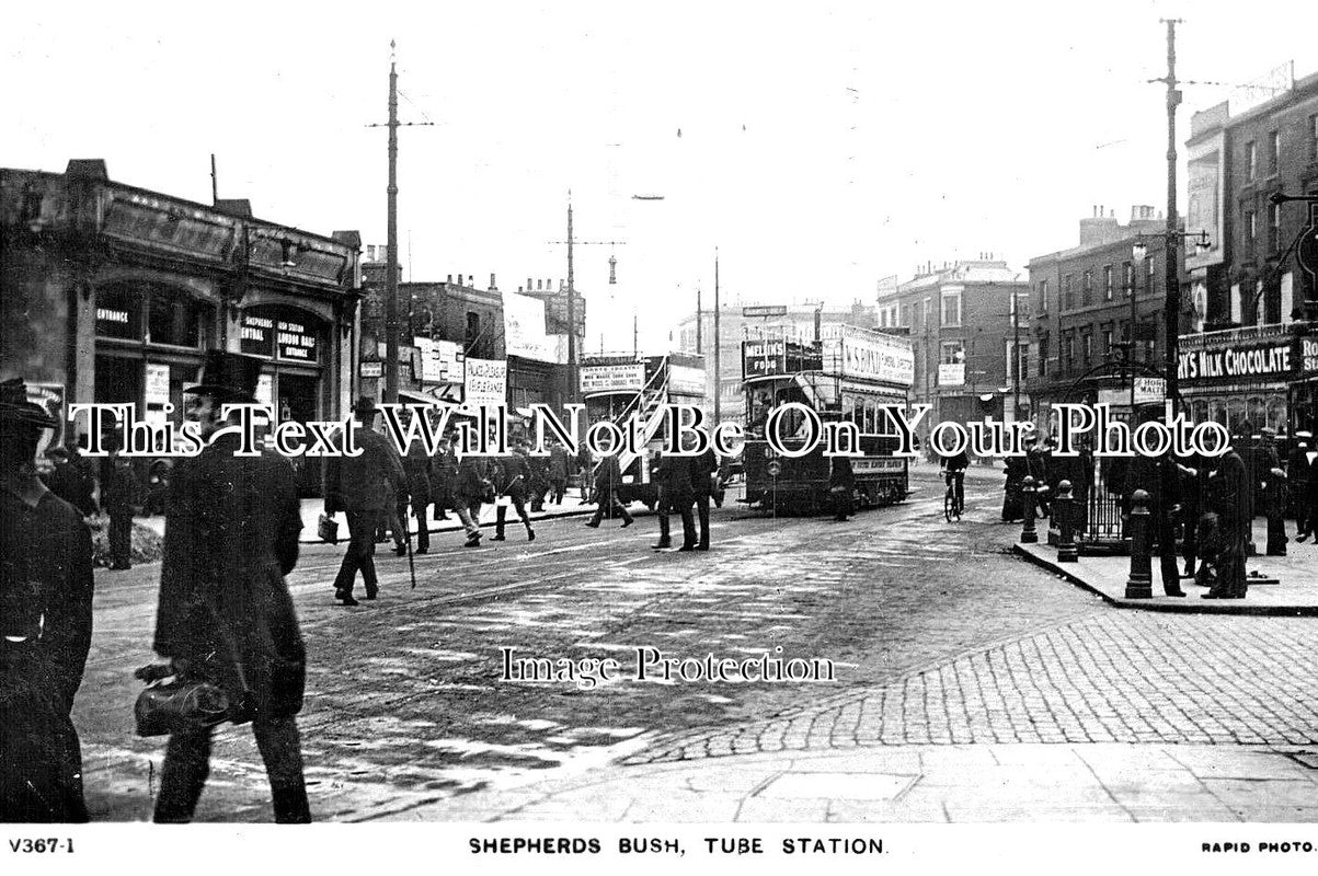 LO 1829 - Shepherds Bush Tube Railway Station, London