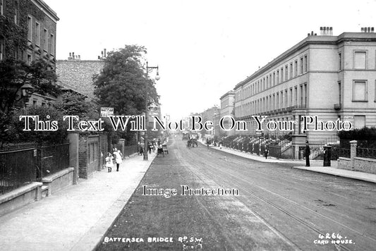 LO 1842 - Bridge Road, Battersea, Wandsworth, London c1920