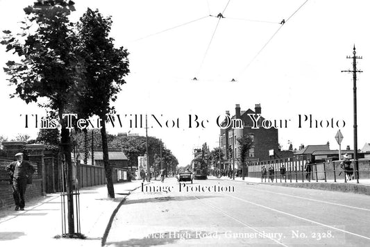 LO 1865 - Chiswich High Road, Gunnersbury, Hounslow, London c1910