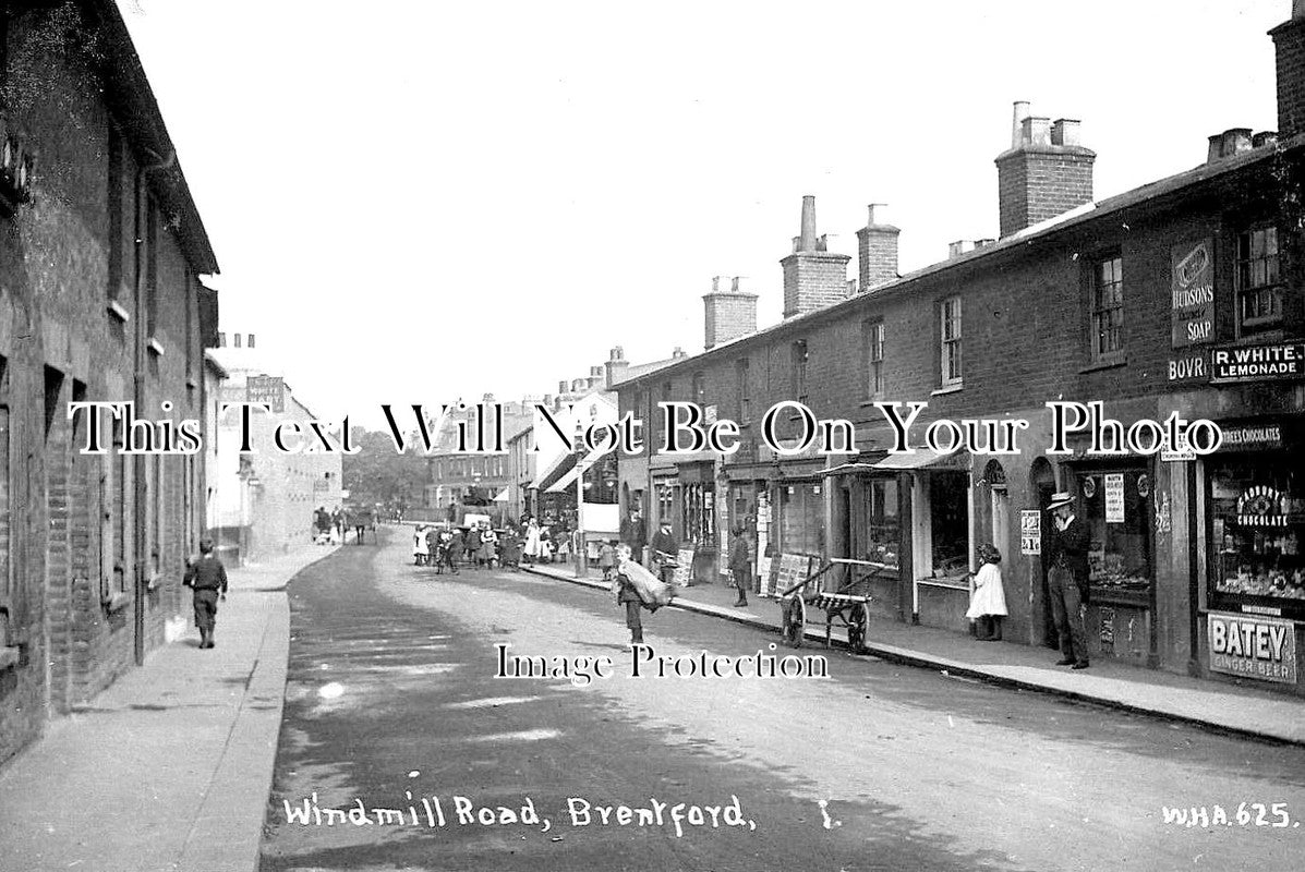 LO 1869 - Windmill Road, Brentford, Hounslow, London c1915