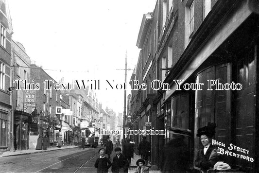 LO 1888 - High Street, Brentford, Hounslow, London c1912