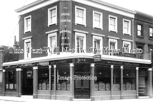 LO 1892 - Grove Tavern, Battersea Park Road, Wandsworth, London c1934