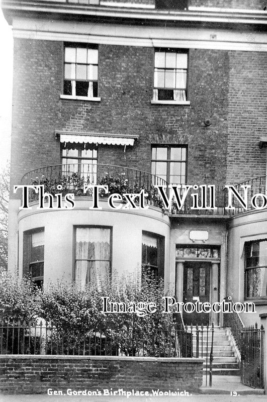 LO 1911 - Gen Gordons Birthplace, Woolwich, Greenwich, London c1914