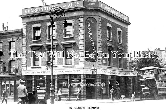 LO 1928 - Clapton Park Tavern, Chatsworth Road, Hackney, London c1915
