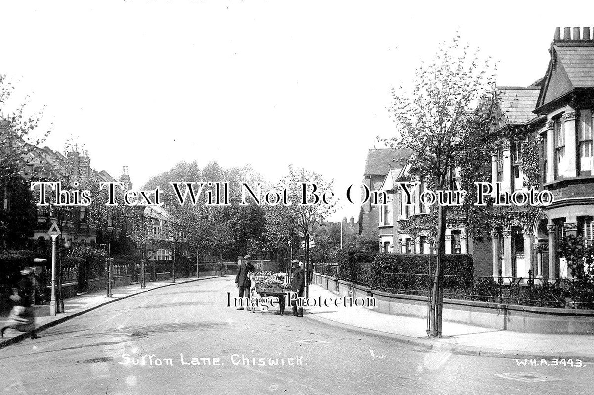 LO 1930 - Sutton Lane, Chiswick, London c1919