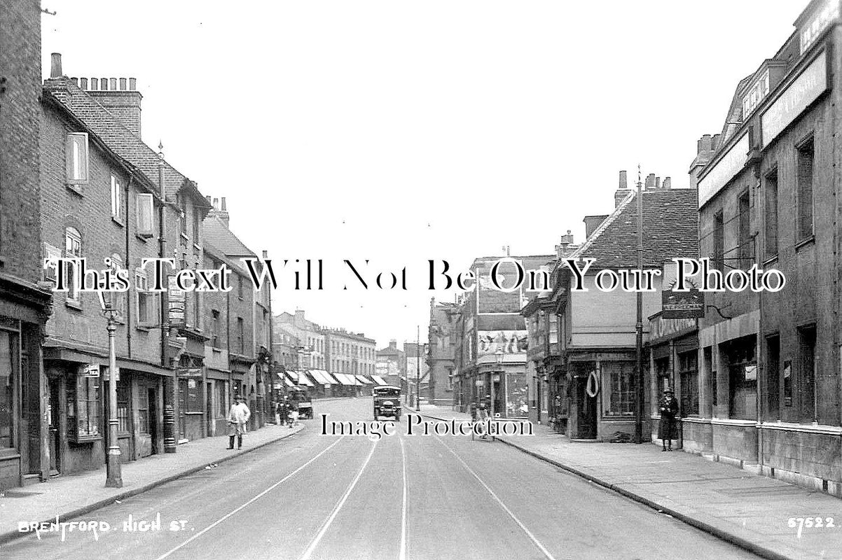 LO 1939 - High Street, Brentford, Hounslow, London c1925