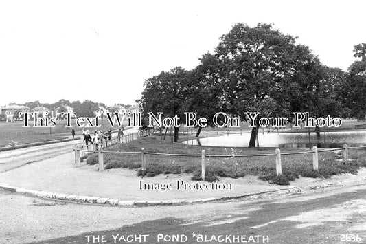 LO 1944 - The Yacht Pond, Blackheath, Greenwich, London c1913