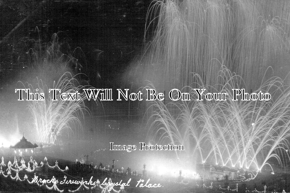 LO 1946 - Brocks Fireworks, Crystal Palace, London
