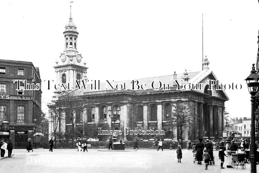 LO 1949 - Parish Church, Greenwich, London c1910