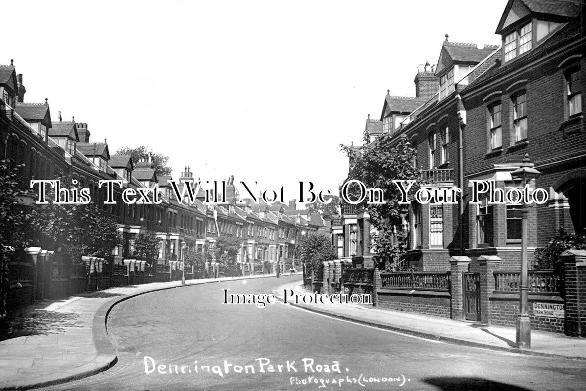LO 1954 - Dennington Park Road, Hampstead, London