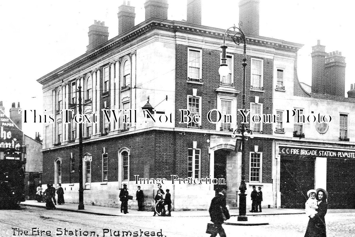 LO 1967 - The Fire Station, Plumstead, Greenwich, London c1909