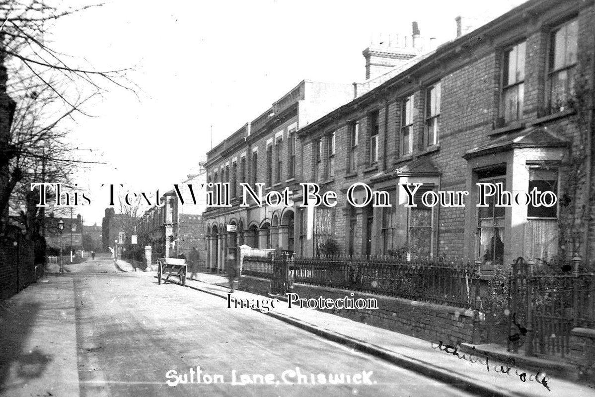 LO 1968 - Sutton Lane, Chiswick, Hounslow, London c1920